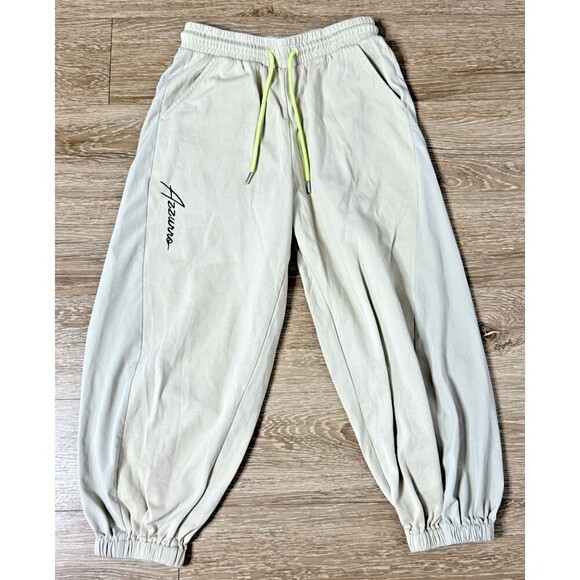 Vintage Kappa cream Sport Trousers Track Pants Men’s Azzurrro Active Sweat S - Picture 1 of 14